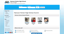 Desktop Screenshot of hanoverhortonhighschool.com